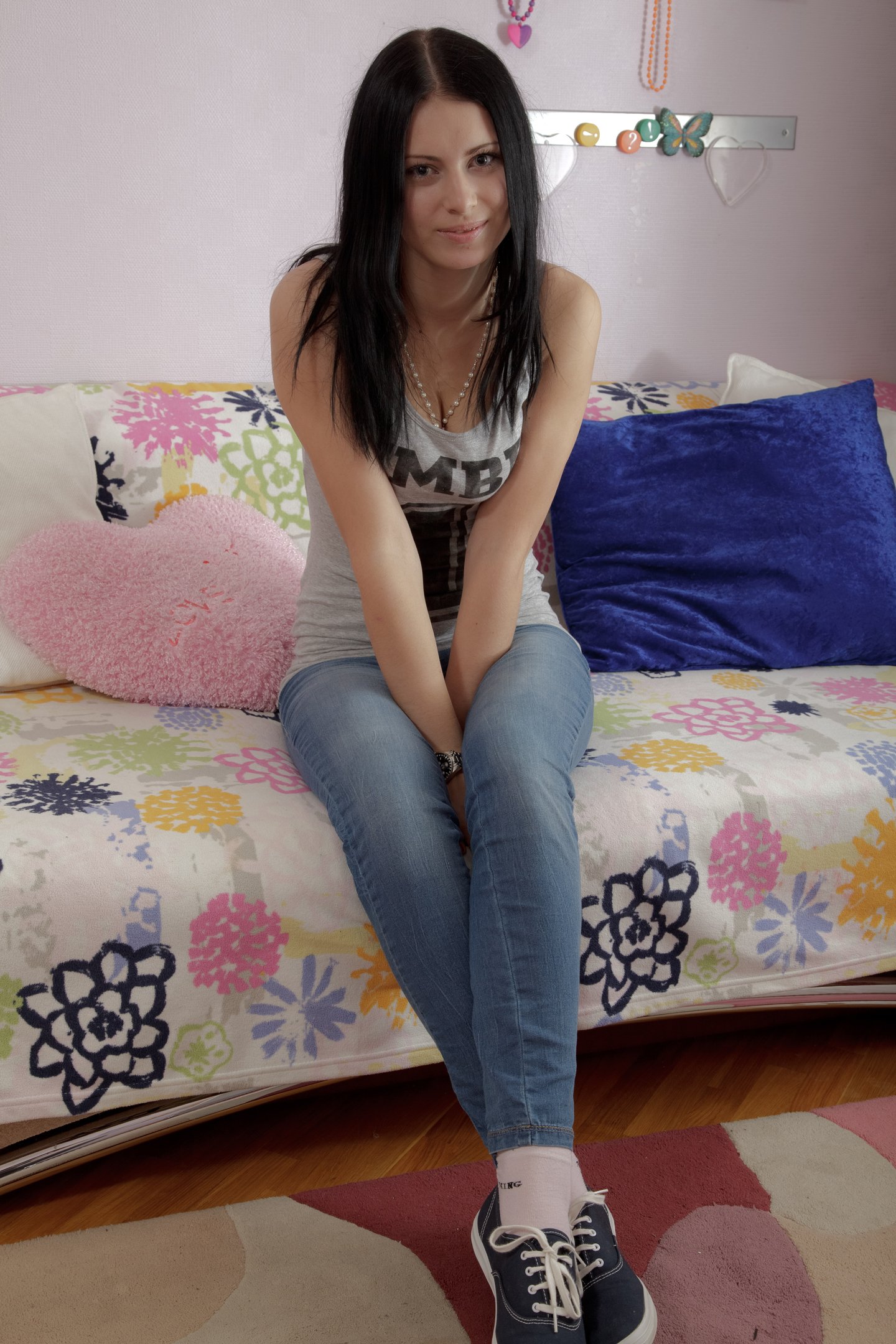 Corrine Is On Top As Her Boyfriend Creampies Her Pussy Photos